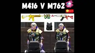 M416 v M762 🔥 Damage Level PUBG #BGMI #PUBG #Shorts