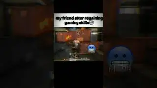 MY FRIEND AFTER REGAINING GAMING SKILL 🗿🥶#freefiremaxchannel#feedshorts#viewsgrowth#feedchannel