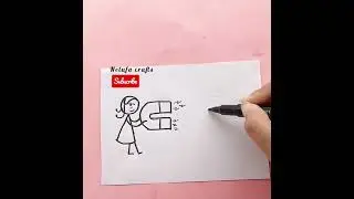 ❤️#nelufacrafts #shorts #drawing #satisfying #video #art #crafts