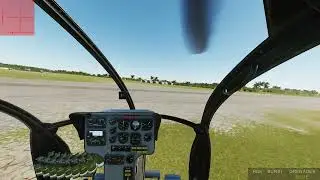 DCS - OH-6A - 09 01 2026 DMY - ( first attempts at getting into the air. )