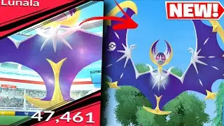 World First Ever 😳New Lunala Raid in pokemon go