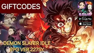 DEMON SLAYER IDLE Gameplay & All 6 Giftcodes | 6 Redeem Codes - How To Redeem Code