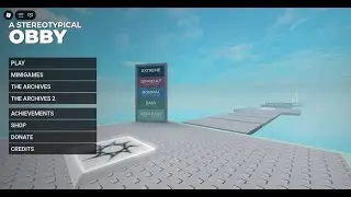 roblox a stereotypical obby so normal or is it playng with vincent and maddy