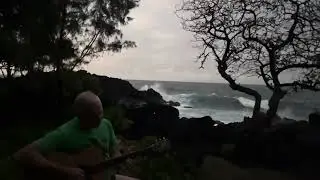Moe 'Uhane (Dream Slack Key) recorded at Maku'u Point, Island of Hawai'i, June 9, 2024