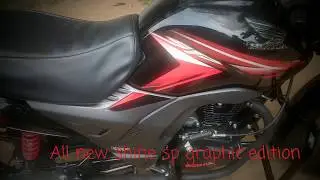2017 New honda shine sp 125 Bs4 with new graphic walkaround
