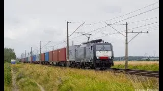 [DB Cargo AG] Czarne i czerwone eurosprintery serii 189 z pociągami na magistrali E20
