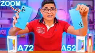 SAMSUNG Galaxy A72 vs A52 - TEM MUUUITA DIFERENÇA? Qual a MELHOR OPÇÃO pra VOCÊ? COMPARATIVO