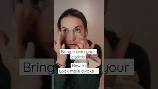 Easy MAKEUP HACK to look WELL RESTED 😴🤩 #shorts