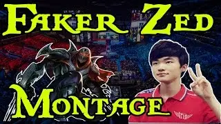 SKT T1 Faker Zed Montage - God of Zed