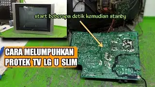 tv lg slim protek || dan cara melumpuhkanya