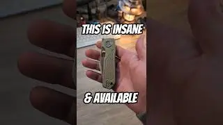 Pivot Lock?! This Knife Is CRAZY The Other Crazy Thing Is It's Available!