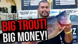 BIG TROUT Catches BIG MONEY during Fishing Tournament. (Must See)