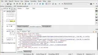 Using the debugger (Python)