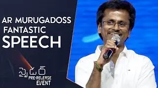 Director A R Murugadoss Fantastic Speech @ Spyder Pre Release Event | Mahesh Babu | Rakul Preet