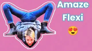 R Contortion Training. Back Bend. Find The Rhythm Music Video Flexiblenia