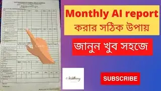 How to do Monthly AI report |