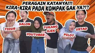 GAK DISANGKA KEMISTRI 2 ORANG INI TERNYATA KOMPAK!!! GERAKANNYA SAMA TERUS!!! w/ @IndiraKalistha