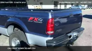 2004 Ford F250 DIESEL, CREW CAB 4X4 55K MILES - for sale in DENVER, CO 80110