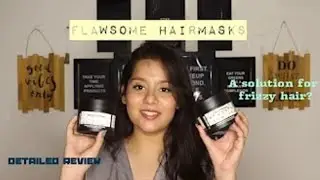 FLAWSOME HAIR MASKS || worth it?