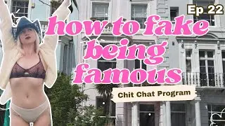 How To Fake Being Famous - talking Vancouver city | living an elegant life - EP 22 CHIT CHAT PROGRAM