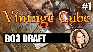 Shinobi Madness - Vintage Cube Draft #1 | MTGO 2019