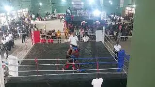 Emmanuel Benard vs Rilwon full fight at Nigeria national sports festival kickboxing