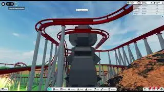 Roblox theme park tycoon 2 roller couster