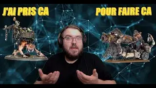 CONVERSION ET PEINTURE IRONBLASTER ( Ogors Mawtribes Warhammer )