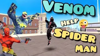 VENOM - Can Help The Spider Man? | Spiders Fighter 3 Gameplay