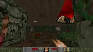 Ultimate Doom Playthrough: The Shores of Hell Pt 4 - E2M5: Command Center  (GZDoom)
