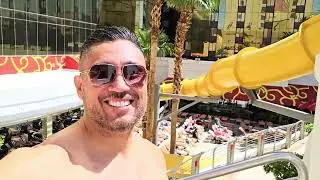 Golden Nugget Las Vegas Spa Suite/Gym/Pool/Water Slide March 2025