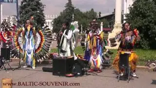 Индейские песни и танцы. Москва. ВДНХ. Часть V / Equador Indians dance