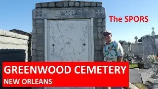 Greenwood Cemetery, New Orleans - Spor Family Crypt