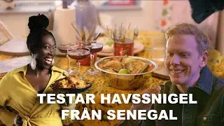 Testar mat fr&aring;n SENEGAL med Coura Mbaye