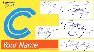 ✔️C Letter Signature Style | Signature Style Of My Name  | How To Create My Own Signature