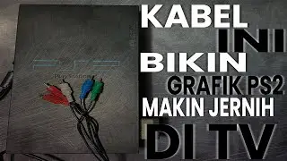 BISA BIKIN GAMBAR PS2 DI TV MAKIN JERNIH | Tutorial & Review Kabel Komponen untuk PS2