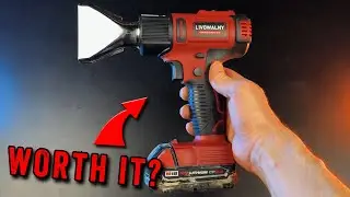 LIVOWALNY Cordless Heat Gun Milwaukee Compatible - Review