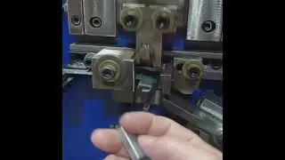 The machine for making serrated metal seals for PET strapping shipping to Brazil