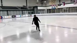 Carly Tremewan- Adult Novice Skating Skills 21+ Test PASSED