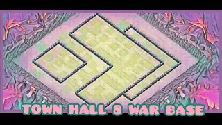 #clashofclans #warbase #TH8 WAR BASE | CLASH OF CLANS | HYBRID | BASE TOWN HALL 8 | BEST BASE 2021