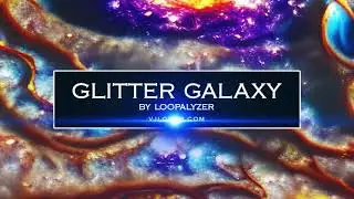 Glitter Galaxy || AI Generated NFT Crypto Art