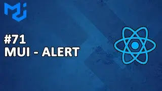 71) Material UI Alert Kullanımı | REACT Dersleri
