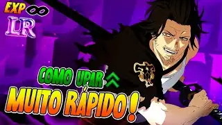 O Guia SUPREMO de Como Upar Seus Personagens MUITO RÁPIDO No Novo Black Clover Mobile!