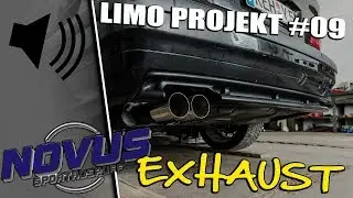 BMW E36 Sedan Project #09 NOVUS Exhaust🔊 | The Installation ✅