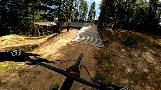 BANANA PEEL (Pro Line) at TRESTLE BIKE PARK (Winter Park, CO) | Breaking my rear rim