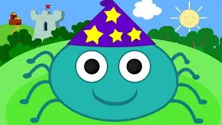 CUTE Itsy Bitsy Spider Song for Children (Fairy Forest!) | Nursery Rhymes for Kids