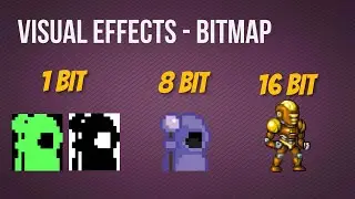 What is a bitmap? Retro video game colors [Video game basics | Vfx]