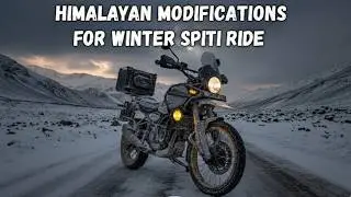Royal Enfield Himalayan 450 Full Modification | Full Modifications for Spiti Ride
