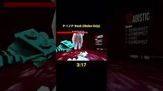 SOUL SURVIVOR (P-1) // P-Rank (Melee Only) #ultrakill  #P-Rank #challenge #difficult