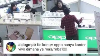 Beli hp vivo malah ke konter oppo